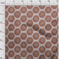 thumbnail image 3 of oneOone Cotton Poplin Brown2 Fabric Asian Block Craft Projects Decor Fabric Printed By The Yard 56 Inch Wide, 3 of 4
