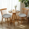thumbnail image 4 of Birdeem Coussin de Chaise de Bureau, Coussin de Siège d'Auto, Coussin Rond en Peluche Coussin de Chaise Tatami Coussin Anti-Pet Coussin de Sol Tabouret Rond Table à Manger Chaise de Salle à Manger Coussin Rond Coussin de Siège Hiver, 4 of 6