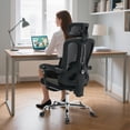 thumbnail image 2 of GloryStar Ergonomic High-Back Mesh Office Chair with Footrest, Adjustable Lumbar Support and Headrest, 2 of 8