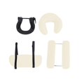 thumbnail image 2 of BELOVING Face Cradle with Pillow for Massage Table Soft Complete Set Massage Headrest beige white, 2 of 9