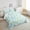 Blue Green, variant on YST Kids Floral Bedding Yellow And Pink Floral Print Comforter Set Full Size For Girls Watercolor Flower Girls Bedding Comforter Sets Kawaii Flower Decorations Duvet Set 3 Pieces