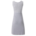 thumbnail image 4 of Bwiyojiz Tailles P-TTG Vêtements de Maternité Été Mode Rayé Allaitement Enceinte Patchwork Femme Robe d'Allaitement Sans Manches Col Rond Vêtements pour Femmes, Cadeaux d'Amitié pour Femmes, 4 of 4