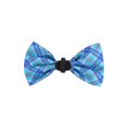 thumbnail image 3 of One Paw, Bowtie Slider for Dogs, Soft Fabric, Blue, 3 of 4