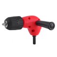 thumbnail image 4 of Right Angle Adapter 90 Degrees Electric Drill Attachment 9.5mm Round Shank Keyless Chuck, 4 of 12