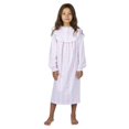 thumbnail image 2 of Lanz Girls' Nightgown Ruffle Granny Gown Long Sleeve Pajama, 2 of 6