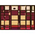 thumbnail image 1 of Ahgly Company Machine Washable Indoor Rectangle Transitional Bronze Brown Area Rugs, 2' x 4', 1 of 7