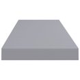 thumbnail image 5 of vidaXL Floating Wall Shelf Grey 80x23.5x3.8 cm MDF, 5 of 5