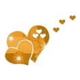 thumbnail image 1 of Heart Shape Wall Sticker 3D Art Decal Removable Decoration for Home Interior Design, 1 of 5