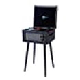 thumbnail image 3 of Arkrocket Tourne-Disque Rétro Bluetooth à 3 Vitesses avec Haut-Parleurs Intégrés et Pieds Amovibles (Noir), 3 of 15
