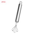 thumbnail image 2 of 2 Pcs Trancheuse Portable en Acier Inoxydable pour Noix de Coco, Viande et Écailles de Poisson, Outil de Retrait de Viande de Noix de Coco, Râpe Trancheuse, Gadgets de Cuisine, 2 of 8