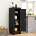 thumbnail image 2 of HOMCOM Kitchen Pantry with Adjustable Shelves Single Door for Dining Room, 2 of 10