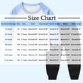 thumbnail image 2 of Survêtement pour Enfants, Haut à Manches Raglan et Col Rond avec Pantalon Jogger à Taille Élastique, Mélange Doux Polyester-Spandex pour un Jeu Confortable et un Usage Quotidien, 2 of 5