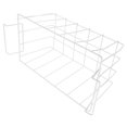 thumbnail image 3 of Paniers de Rangement de Congélateur Multifonctions pour Congélateur Coffre Panier de Rangement de Congélateur Robuste Bac de Rangement Panier de Congélateur Coffre, 3 of 8