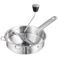 thumbnail image 2 of Oleegame 1PC Stainless Food Mill Great For Making Puree Or Soups Of Vegetables Tomatoes Kitchen Tools Silver, 2 of 7