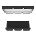 thumbnail image 1 of Garden Swing Canopy Seats Replacement Set 3 Seats Covers + Swing Canopy Cover, 1 of 8