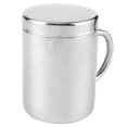 thumbnail image 2 of MAGT Tasse à café, Tasse à café Anti-brûlure à Double paroi en Acier Inoxydable de Haute qualité (220 ml), 2 of 14