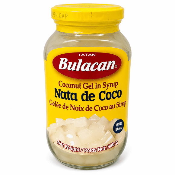 Bulacan Nata de Coco White 340g per bottle Uncolored
