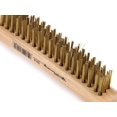 thumbnail image 3 of Forney Industries Inc 70518 Brush Brass Scratch Wood Handle, 3 of 5