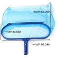 thumbnail image 3 of SuoKom Deep-Bag Pool Rake & Swimming Leaf Skimmer Net with Medium Fine Mesh,Fits Most Standard Pole for Cleaning Swimming Pools,Hot Tubs,Spas and Fountains Lightning, 3 of 6