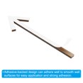 thumbnail image 4 of Unique Bargains 6.3' Self Stick Arrow Sign, 4 Pack Acrylic Directional Sign Sticker Self-Adhesive Gold, 4 of 6