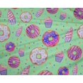 thumbnail image 5 of oneOone Polyester Spandex Mint Green Fabric Kawai Sewing Craft Projects Fabric Prints By Yard 56 Inch Wide-7F, 5 of 5