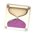 thumbnail image 2 of TISHITA Wooden Hourglass Busy Board Accessory Practical Skills Teaching Props for Travel Dark Pink, 2 of 7