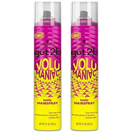 Laque Volumaniac 9.1 Onces (269ml) (Lot de 2)