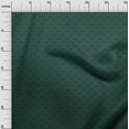thumbnail image 2 of oneOone Georgette Viscose Teal Green Fabric Rabbit Animal Sewing Craft Projects Fabric Prints By Yard 42 Inch Wide, 2 of 4