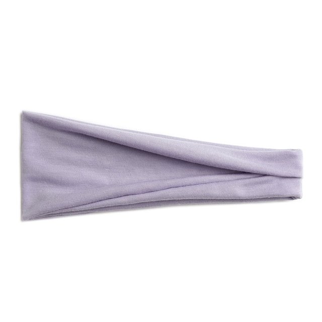Wweixi Elastic Hair Bands For Comfort And High Elasticity Sweat Absorption 10light purple 1 1Set