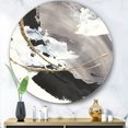 thumbnail image 3 of Designart 'Glam Painted Arcs II' Glam Metal Circle Wall Art, 3 of 3