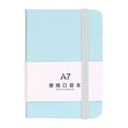 thumbnail image 3 of Cagogo under $5 7Pcs A7 Notebook, A7 Pocket Notebook Notepad, Thickened Paper Journal for Office Study, Horizontal Lined Writing Notebook, Portable Memo Book for Daily Planning Notes, 3 of 9