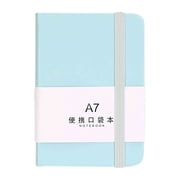 PEONAVET A Notebook A7 Horizontal Notebook Hand Thickened Office Learning Notebook