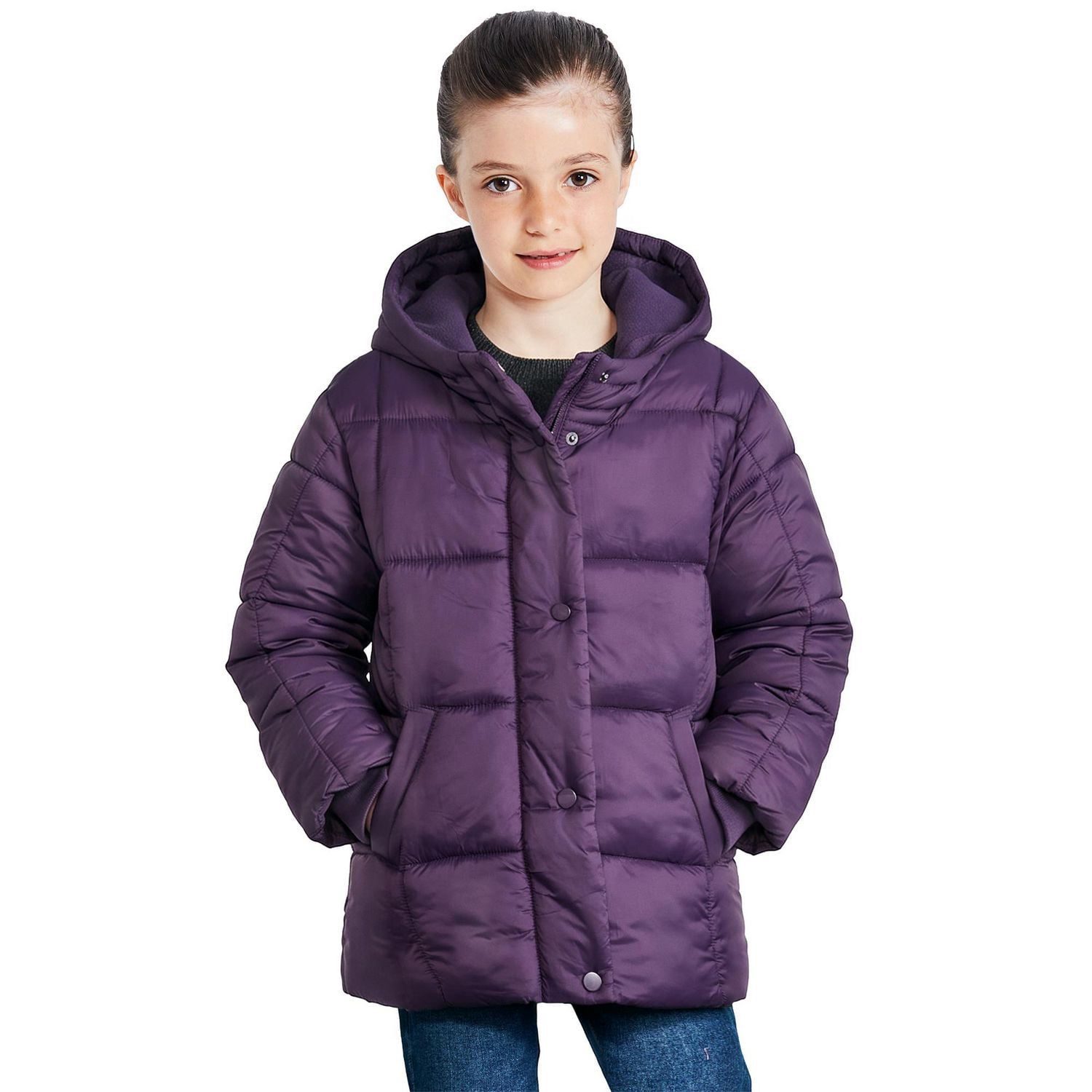 Doudoune avec capuchon George pour filles