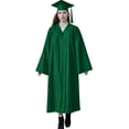 thumbnail image 2 of Gspmoly Robes pour Femmes, Robe à Manches Longues pour Femmes Robe à Couleur Unie à Col Rond Robes Habillées pour Femmes Offres du Jour, 2 of 4