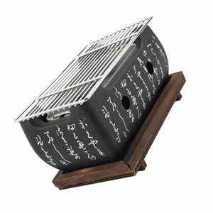 Japonais BBQ Grill, Grill de steak de charbon japonais, Four rectangulaire, Cuisine japonaise, Poêle de Charcoal, Poivre d'alcool de barbecue japonais
