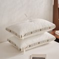 thumbnail image 4 of Yatlte Soft Bed Pillows, Adjustable Shredded Memory Foam Neck Support Pillow, Breathable Pillow for Side, Back & Stomach Sleepers, Sleeping Pillow with Washable Cover, 4 of 7