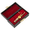 thumbnail image 2 of Mini Musical Instrument,Miniature Basson Exquisite Color Miniature Basson Mini Basson Model Exceptional Value, 2 of 9