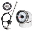 thumbnail image 1 of 0-190ohm Fuel Level Gauge 100mm - 550mm With 52mm Fuel Level Gauge 7 Colors Backlight Fuel Level Meter Fit For Car Boat Marine ,Easy Setup, 1 of 8