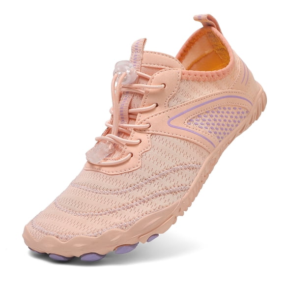 krdevn Barefoot Shoes Women/Men - Breathable Slip On Sneakers Casual Low Heel Shoes for Daily Wear Beach Walking Lightweight Slip Water ,River Trekking Shoes, Fishing Wader Boots