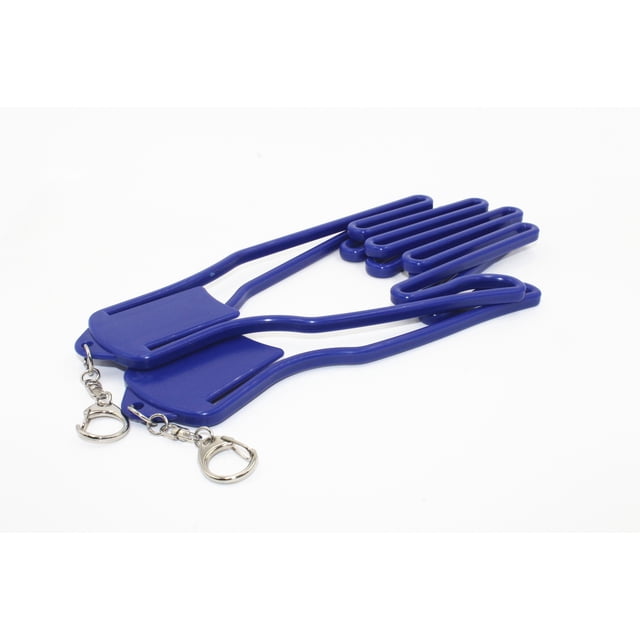 A99 Golf Glove Stretcher Blue 2pcs Chain Durable Outdoor Sport Golf Gloves Shaper Extend Gloves Support Frame Golf Gloves Holder Rack Dryer Shaper Tool Accessories