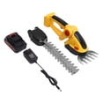 thumbnail image 2 of Cordless Grass Shear, Rechargeable Hedge Trimmer Mini Hedge Trimmer Kit Shrubber Handheld Shears Electric Weed Trimmer 110-240V Mini Hedge Trimmer Kit For Lawn 110-240V, 2 of 8