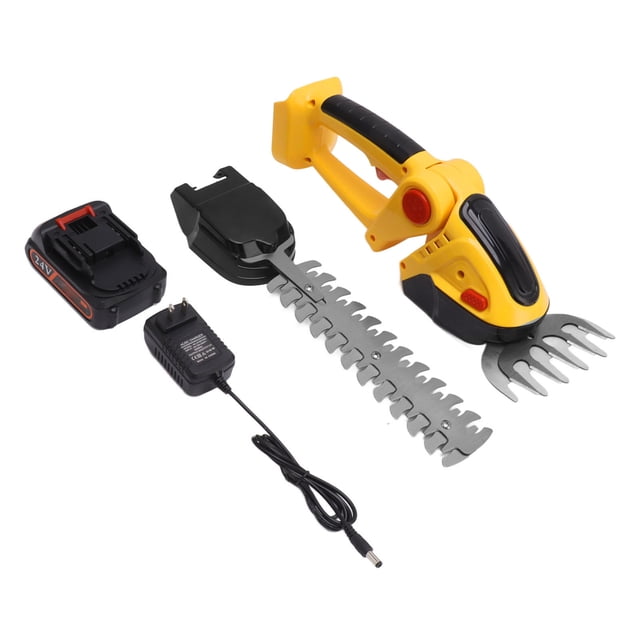 Shrubber Handheld Trimmer,Cordless Grass Shear Rechargeable Cordless Handheld Grass Trimmer Mini Hedge Trimmer Cordless Extended Durability