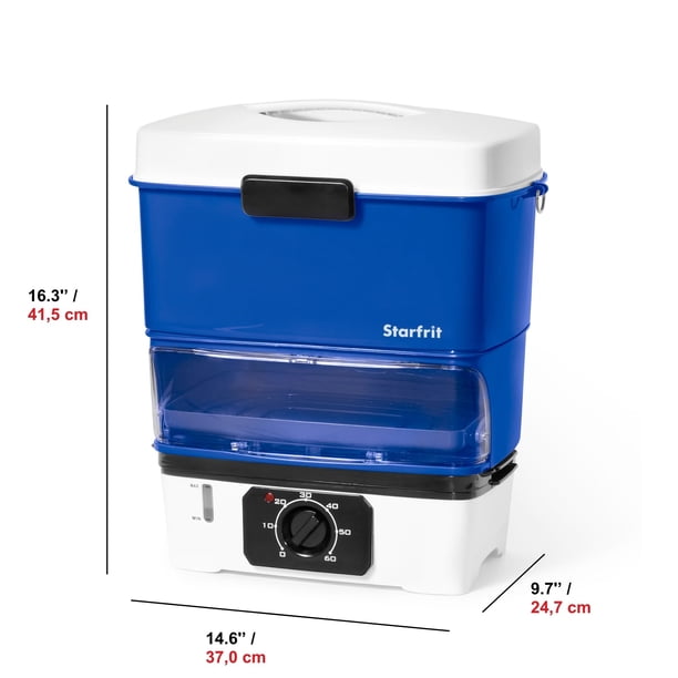 Starfrit Electric Hot Dog Steamer, Steams up to 12 Hot-Dogs