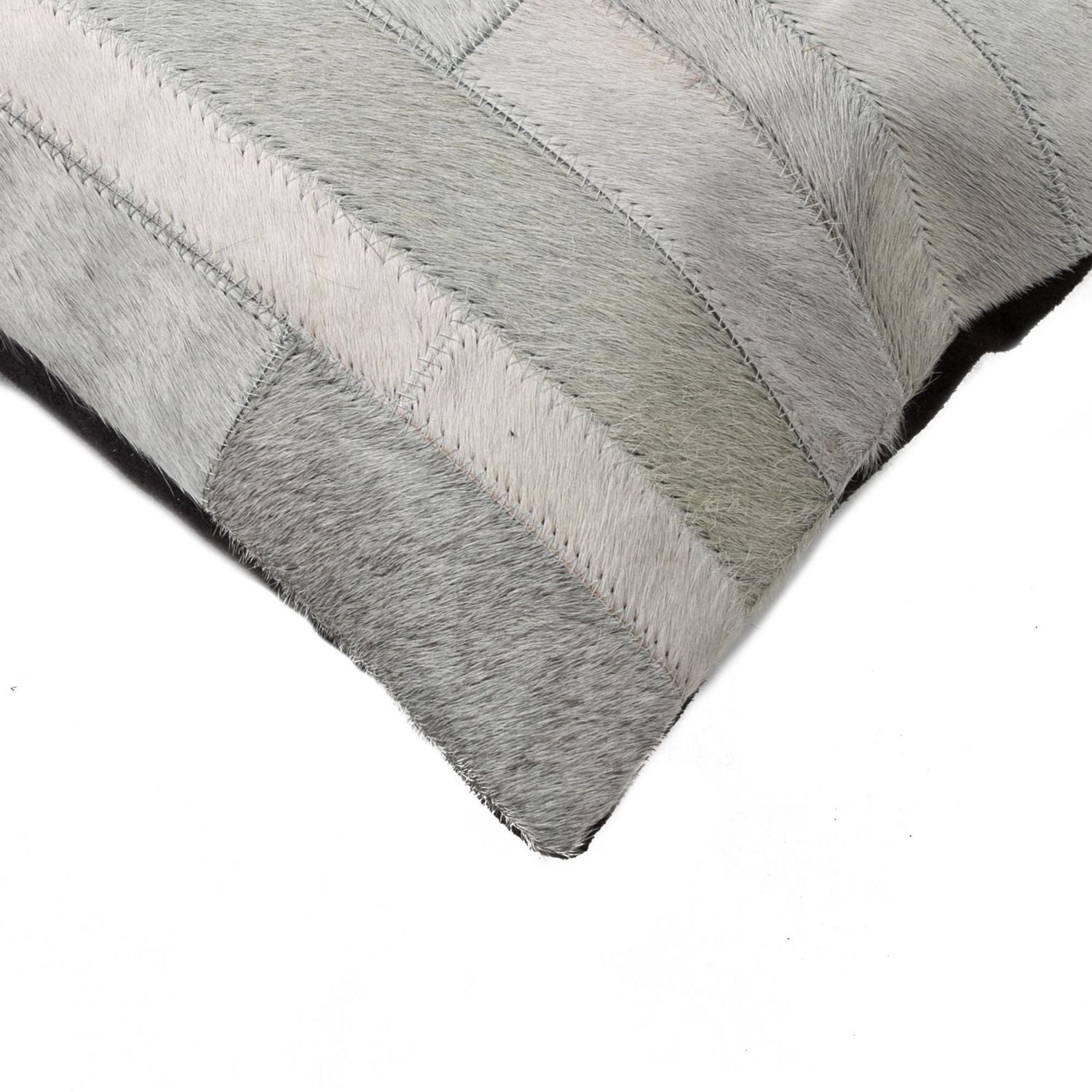 COUSSINS TORINO MADRID EN PEAU DE VACHE 12"X20" 2 PQT