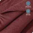 thumbnail image 3 of Bare Home Down Alternative Comforter Set - 3-Pieces - All Seasons - King, Heather Rose, 3 of 5
