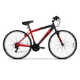 thumbnail image 1 of Vélo hybride Spin Fit Hyper Bicycles 700c pour homme, noir et bleu, pour adultes, 1 of 7