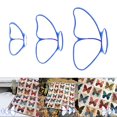 thumbnail image 3 of BUYISI Acrylic Sewing Tool Pretty Butterfly Beautiful Butterfly Stencil Ruler M, 3 of 4