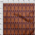 thumbnail image 2 of oneOone Tissu Popeline de Coton Chevron Ikat Imprimé au Mètre 42 Pouces de Large, 2 of 4