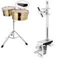 thumbnail image 3 of Cowbell, Pince de Cowbell Excellente Force de Serrage Pratique à Utiliser, Pratique et Performance pour Serrer Cowbell Stablement Professionnels Amateurs d'Instruments, 3 of 8