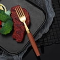 thumbnail image 1 of Dvkptbk Stainless Steel Cutlery Stainless Steel Flatware Set Stainless Steel Flatware Set Spoon and Fork Set Kitchen Utensils Cutlery Set Dishwasher Safe Kitchen Utensils & Gadgets, 1 of 6